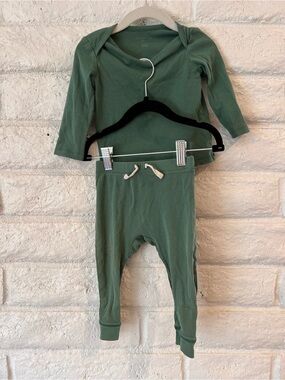 Maison Me Baby Green Long Sleeve Set